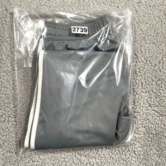 Adidas Aeroready Men's Track Pants Slim Gray Zip Ankle Athletic Sport Small - Picture 8 of 8